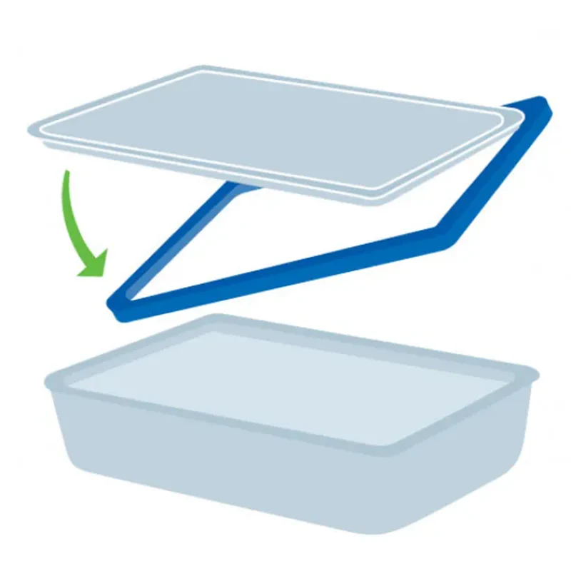 French PYREX® Storage Dish w/ Glass Lid - Large - Image 3